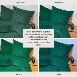 SCHIESSER Drops aus weichem Baumwollflanell in Ton-in-Ton Optik« 2 Stk., tlg. Made in Green