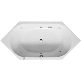 Duravit D-Code Whirlwanne sechseckig 190 x 90 cm (760138000JP1000)