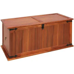 vidaXL Aufbewahrungstruhe 79 x 34 x 32 cm Akazien-Massivholz