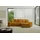 altdecor Ecksofa Cord 2-Sitzer Senfgelb