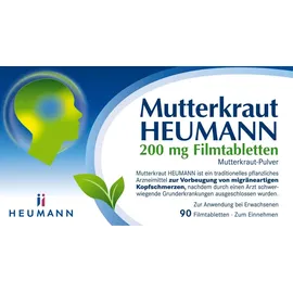 Heumann Mutterkraut Heumann 200 mg Filmtabletten 90 St.