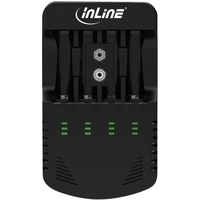 InLine - Batterieladegerät - (für 4xAA/AAA, 1x9V) - 1.5