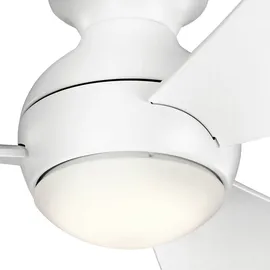 Elstead Lighting Sola 86 cm Deckenventilator Weiß