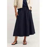 Bugatti Plisseerock Damen Blau 34