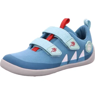 Affenzahn Barfußschuh Lucky Hai Hellblau 21