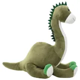 vidaXL Dino Kuscheltier Brontosaurus 100 cm Grün