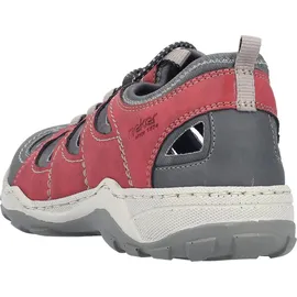 Rieker 08065 Herren Dunkelrot 46