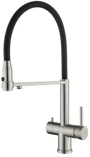 Tusar 3-Wege-Wasserhahn mit ausziehbarer Brause