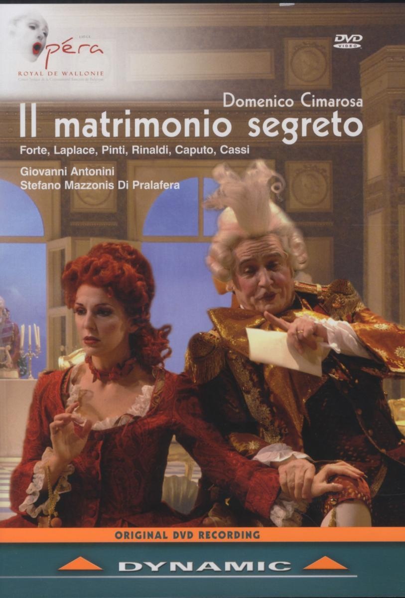 Il Matrimonio Segreto - Forte  Laplace  Pinti  Rinaldi  Caputo  Antonini. (DVD)