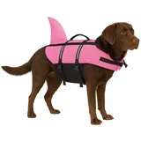 Nobby Hunde Schwimmweste Sharki mit Haiflosse pink