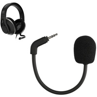 kwmobile Ersatz Kopfhörer Mikrofon für TurtleBeach Recon 500 Gaming-Headset Zubehör (Headset Microphone) schwarz