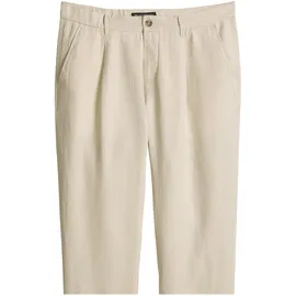 Marc O'Polo Osby Jogger Pleats Tapered Leg Grau Silk 36W/32L