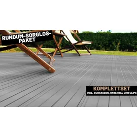 Endorphin Terrassendiele 8 m2 hellgrau