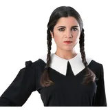 Rubie's Costume Co 21017 The Addams Family Wednesday Wig Adult