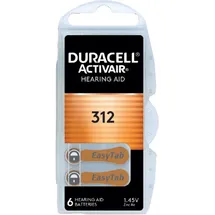 Duracell Knopfzelle 312 6 St.