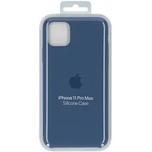 Apple iPhone 11 Pro Max Silikon Case alaska blau