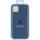 Apple iPhone 11 Pro Max Silikon Case alaska blau
