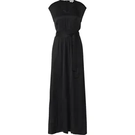 s.Oliver Satin-Jumpsuit mit Extra Wide Leg - schwarz - 38