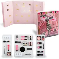 Make-up-Adventskalender für Damen | 24 Teile: Blush, Lidschatten, Lippenstift, Nagellack | Make-up-Palette | Geschenk-Idee Weihnachten | Make-up by Gloss!