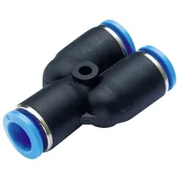 TRU Components Y-Verbinder PW6-4 Rohr-Ø: 6 mm, 4 mm