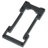 Basil Doppeldecker Adapter schwarz