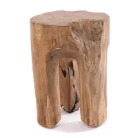 DESIGN DELIGHTS Hocker Log 29 x 41 x 29 cm Beige