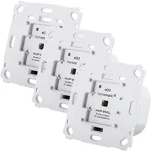 Homematic IP Rollladenaktor HmIP-BROLL-2 Smart Home 3er-Set