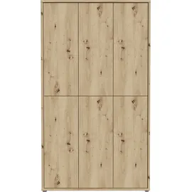 Forte Alice Springs Schuhschrank 109,2 x 34,9 x 191,9 cm beige