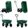 vidaXL Garten-Kippwagen 300 kg 75 L grün