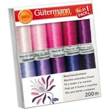 Gütermann Rayon 40 200 m 10 Spulen Col. 2