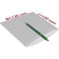 Trans PAK TransPak Druck-Verschlussbeutel 120x120mm, 50my,VE2000