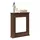 vidaXL Kaminumrandung 75 x 20 x 87,5 cm Braun