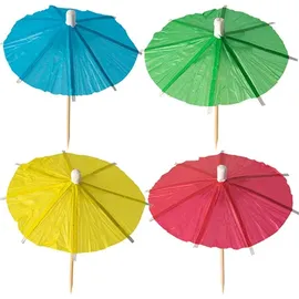 Papstar Deko-Picker 10 cm farbig sortiert