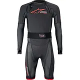 Alpinestars Tech-Air 10 Race System Airbag Anzug, schwarz/rot, 2XL