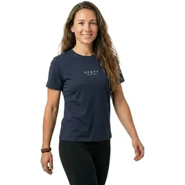 Scott Typo Damen T-Shirt-Dunkel-Blau-M