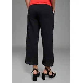LAURA SCOTT Culotte wadenlange Schnittform Schwarz 52