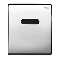 TECEplanus Urinal Betätigungsplatte 9242351 chrom glänzend, Elektronik, 6 V-Batterie