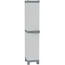 Terry Kunststoffschrank 0,35 x 0,44 x 1,72 m hellgrau