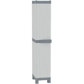 Terry Kunststoffschrank 0,35 x 0,44 x 1,72 m hellgrau