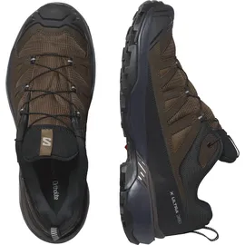 Salomon X Ultra 360 Leather Gore-Tex Herren Dark Earth/Delicioso/Sharkskin 41 1/3