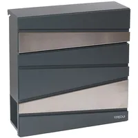 ARREGUI Armor E6905 Anthrazit Grau inkl. Zeitungsfach