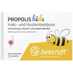 beecraft PROPOLIS kids Hals- und Hustenbonbons 24 St Bonbons