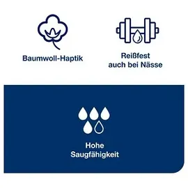 TORK trockene Reinigungstücher Premium W4 1-lagig weiß, 300 Tücher