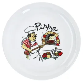 Mambocat 2er Set Luigi Pizzateller Ø 30,5 cm mit Küchenchef-Dekor - 162064