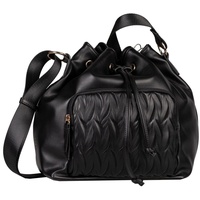 Gabor bags Hilda Damen Beuteltasche Bucket Bag Mittelgroß Schwarz