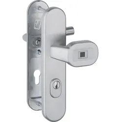 Wechsel-Garnitur (Knopf/Griff) mit  Fingerscanner  Amsterdam - E86GAC/3332ZA/3310/1400F ES1 (SK2)