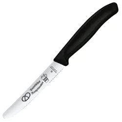 VICTORINOX Gemüsemesser Swiss Classic Bayerische Brotzeit silber, schwarz