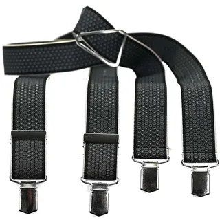 LLOYD-Hosenträger 35 mm gemustert 2-streifig gekreuzt, Metallkreuz Gr.120 (Grey) - 120