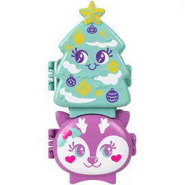 POLLY POCKET Spielwelt Winter Holiday Schatulle bunt