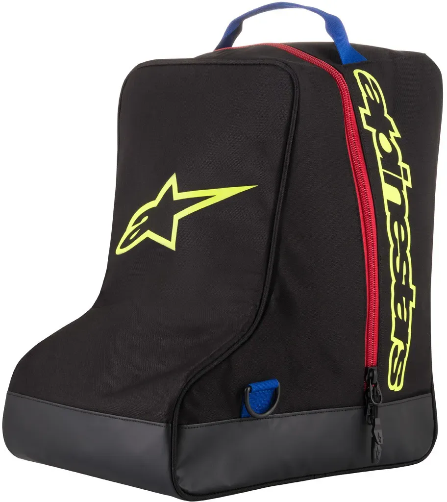 Alpinestars Boot-Bag, zwart-blauw Voorman